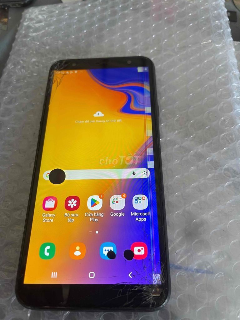 Samsung J4+ 3GB/64GB Đen. Mua bán Điện thoại tại Huyện Cầu Ngang Trà Vinh được đăng bởi Châu Bèo hình 1
