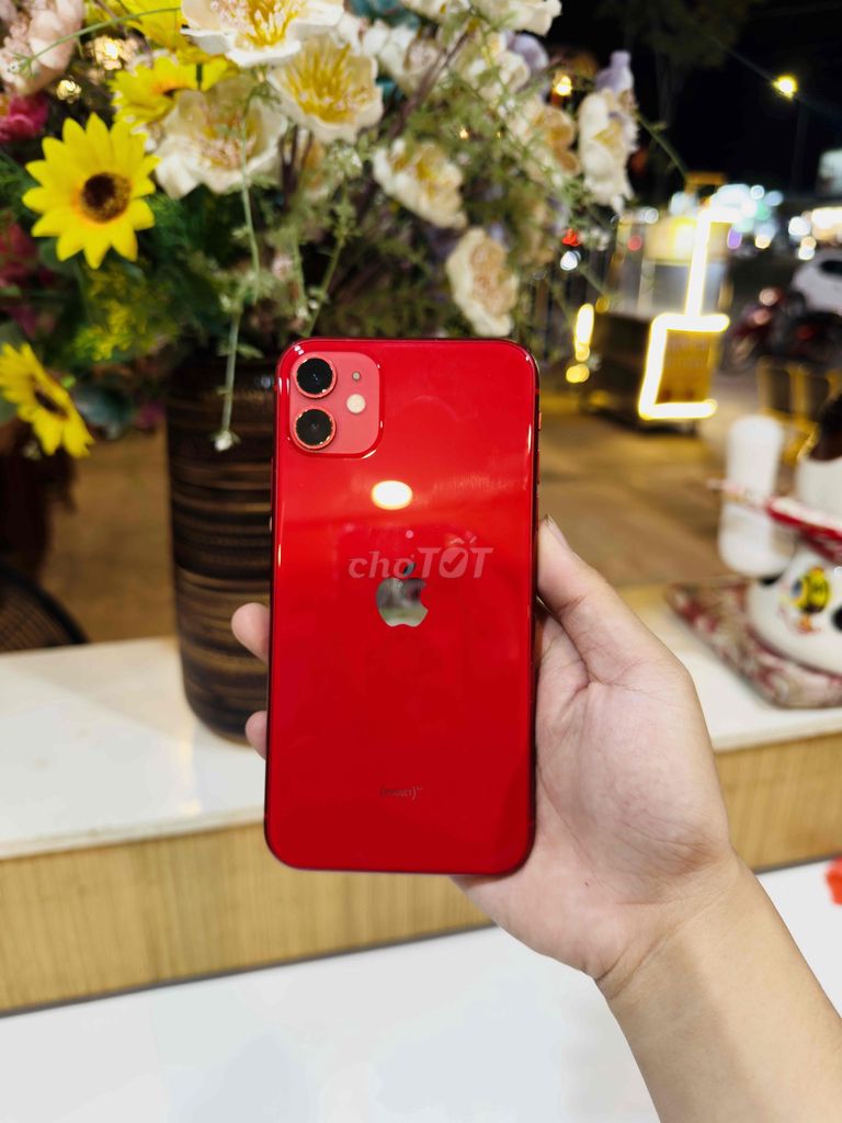 Apple iPhone 11 64GB Đỏ. Mua bán Điện thoại tại Thị xã Phú Mỹ Bà Rịa - Vũng Tàu được đăng bởi Bi  hình 1
