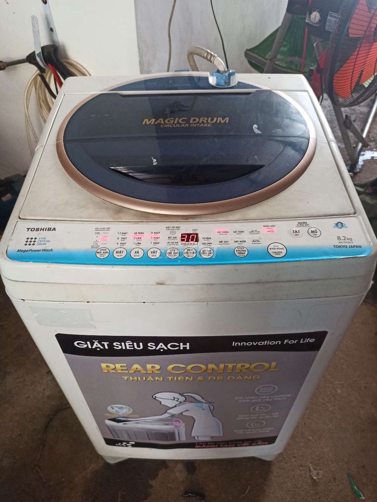Máy giặt Toshiba 8.2kg cửa trên. Mua bán Máy giặt tại Thành phố Buôn Ma Thuột Đắk Lắk được đăng bởi lê bá đặng phú hình 1
