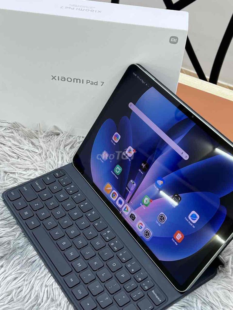 Xiaomi Pad 7 8GB/128GB Xanh Lá kèm phím. Mua bán Máy tính bảng tại Quận 5 Tp Hồ Chí Minh được đăng bởi Phan Thế Phong  hình 1