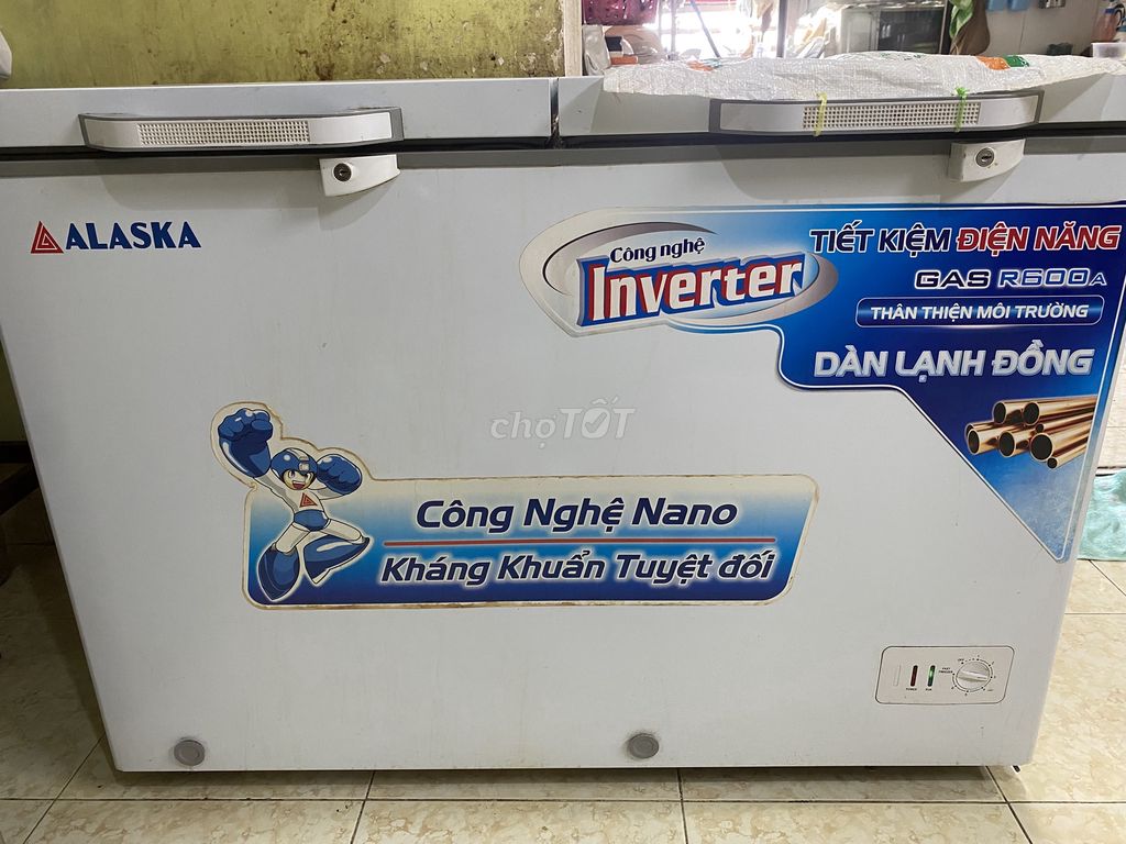Tủ đông Alaska Inverter  282L. Mua bán Tủ lạnh tại Quận 4 Tp Hồ Chí Minh được đăng bởi Trần Ngọc Phương Thùy hình 1