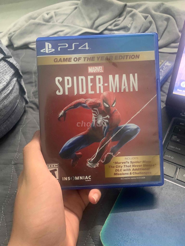 Đĩa game PS4 Marvel Spider-Man và mortal combat. Mua bán Thiết bị chơi game tại Thành phố Nha Trang Khánh Hòa được đăng bởi Anh Huy hình 1