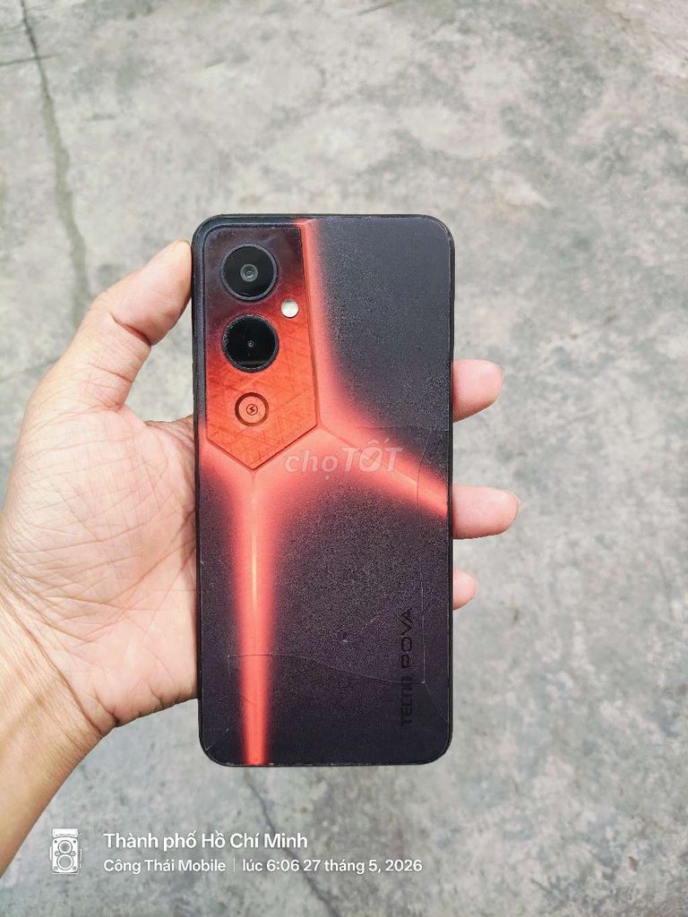 Tecno Pova 4 Pro 8GB/128GB Đen. Mua bán Điện thoại tại Quận Tân Bình Tp Hồ Chí Minh được đăng bởi Công Thái hình 1