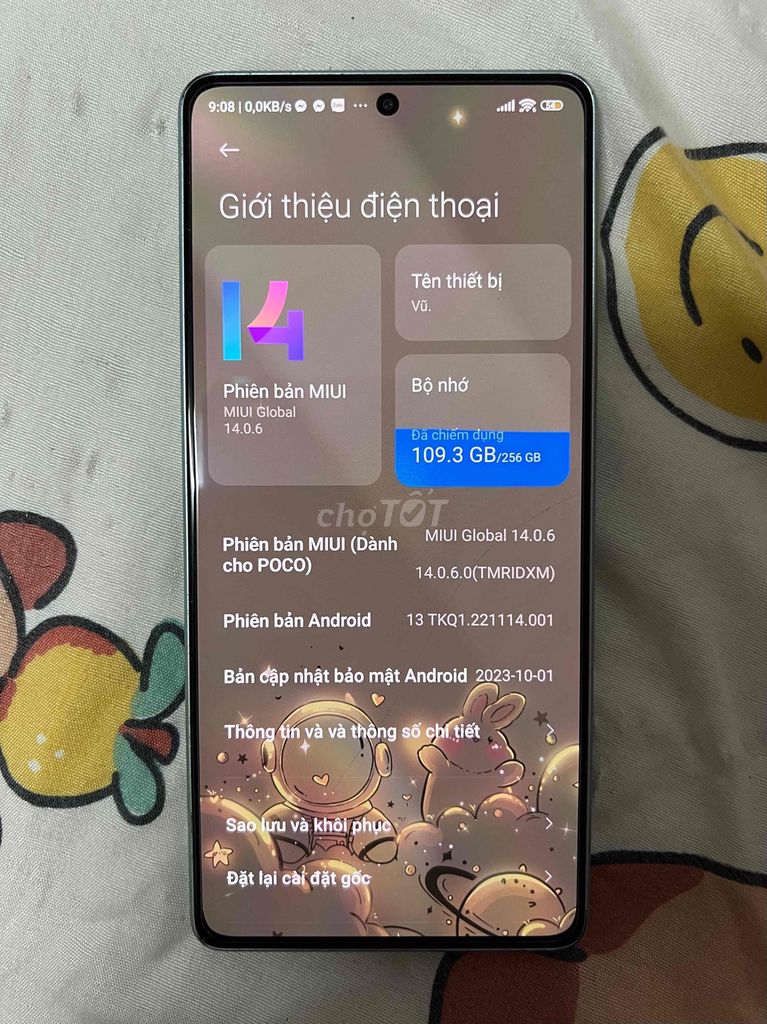 Xiaomi Redmi Note 12 Turbo 8GB/256GB Trắng. Mua bán Điện thoại tại Quận Thốt Nốt Cần Thơ được đăng bởi Phan Vũ hình 1