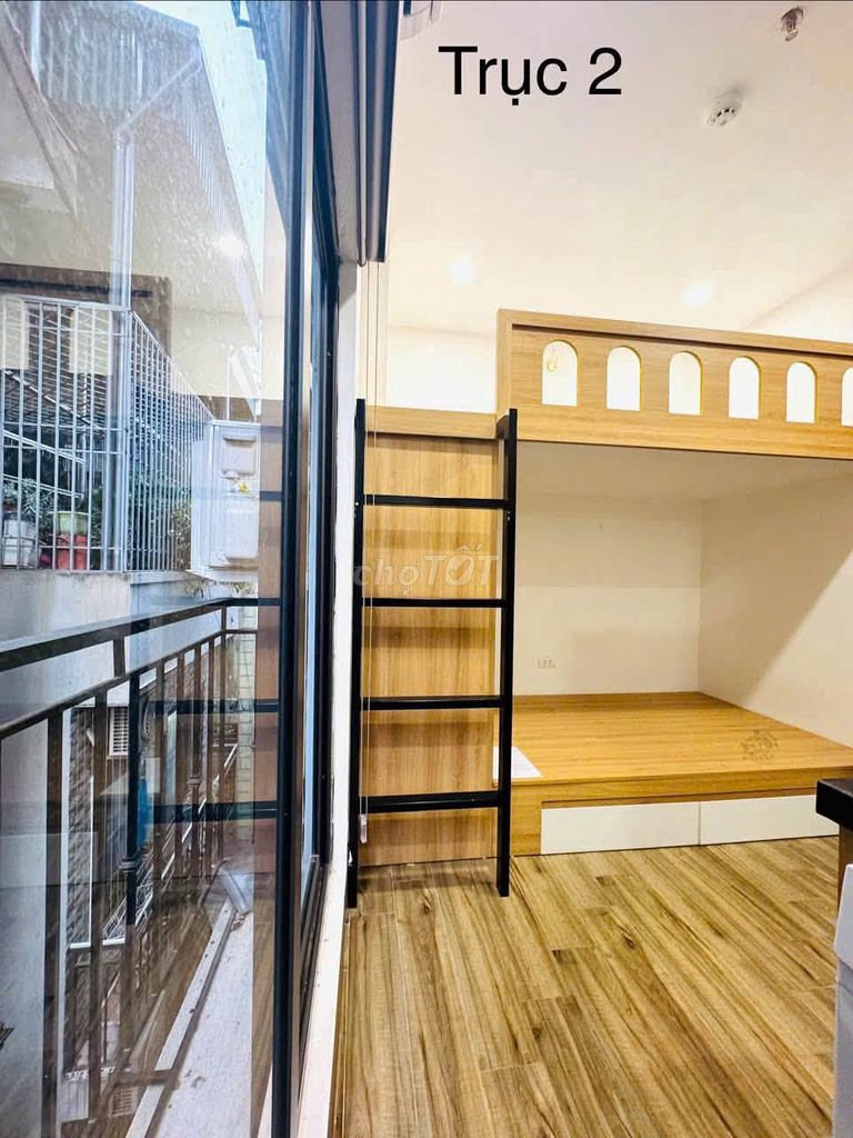 Phòng trọ Đống Đa, Gác xép, Thang máy, 5.2 triệu