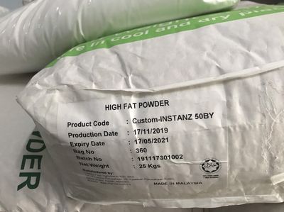 Bột béo cao High Fat Powder 50BY - Custom Malaysia
