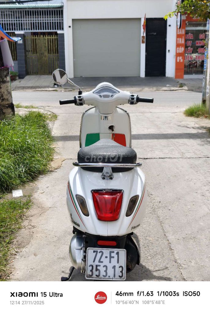 Vespa Primavera 125 đời 2015(FI). Mua bán Xe máy tại Thành phố Phan Thiết Bình Thuận được đăng bởi Hưng Phát Mobile Phan Thiết hình 5