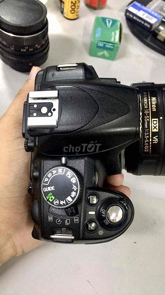Nikon D3100 kèm 18-55 vr ii