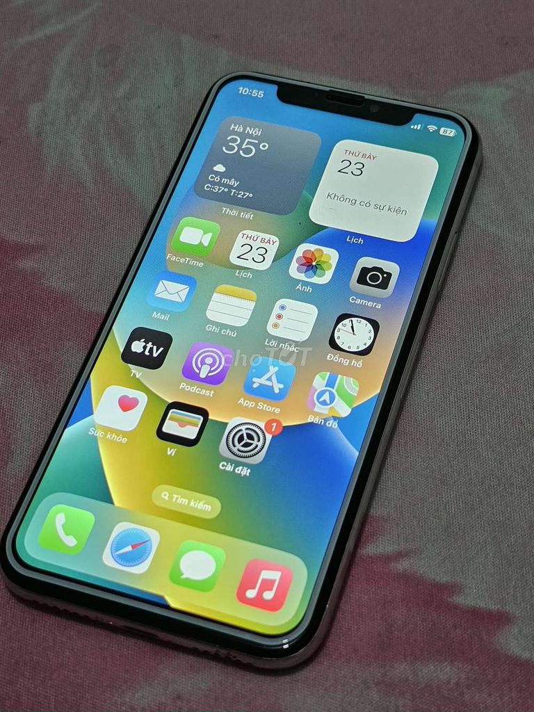 Apple iPhone X 64GB Trắng Đã sử dụng. Mua bán Điện thoại tại Huyện Vĩnh Cửu Đồng Nai được đăng bởi long kute hình 1