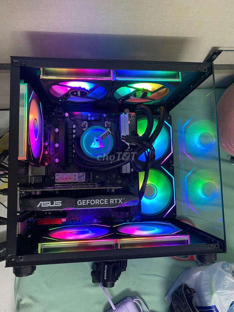 PC AMD CHUYÊN GAME MẠNH CẤU HÌNH CAO RX6700XT R5 7