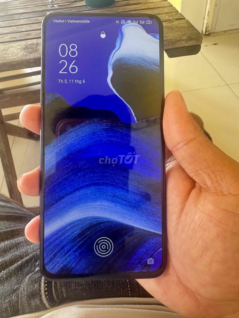 Oppo reno 128GB Xanh Android 11. Mua bán Điện thoại tại Quận Ninh Kiều Cần Thơ được đăng bởi リュヴィンヴァン hình 1