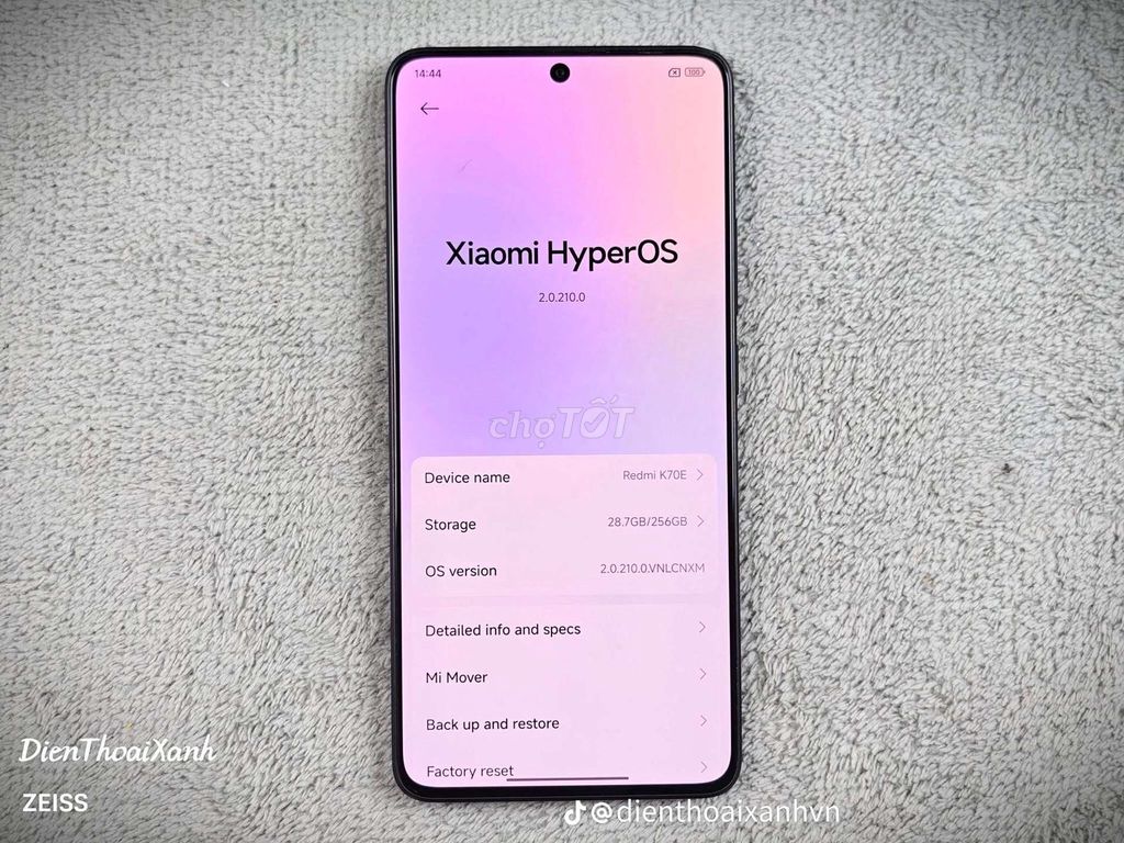 Xiaomi Redmi K70E 256GB Đen. Mua bán Điện thoại tại Huyện Lệ Thủy Quảng Bình được đăng bởi Thang Ha hình 1