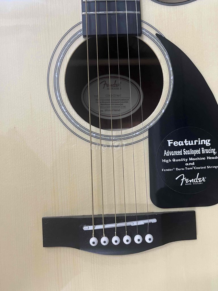 guitar acoutic fender âm hay full box