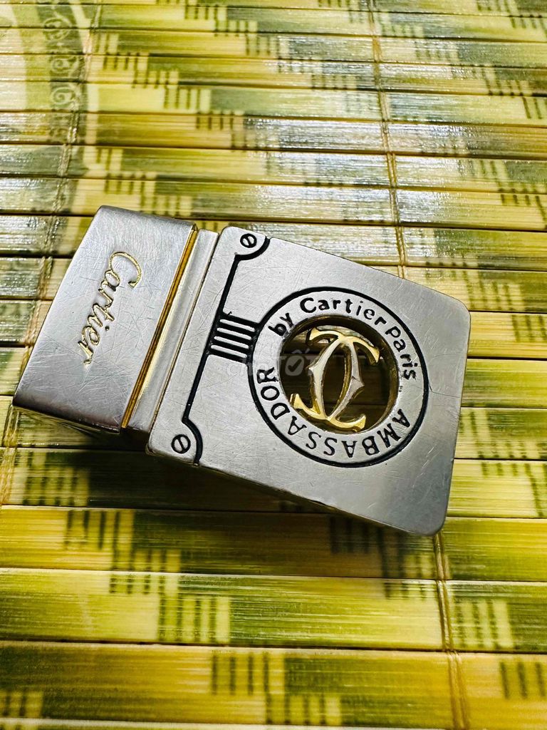 Đầu khóa thắt lưng Cartier Paris chính hãng. Mua bán Phụ kiện thời trang khác tại Thành phố Thủ Đức Tp Hồ Chí Minh được đăng bởi NGÔ NGHỊ bán chuyên quần áo siconhand hình 1