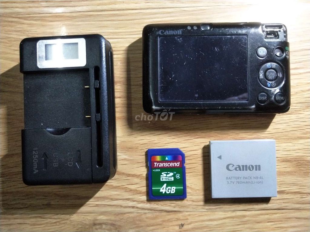 Máy ảnh Canon IXUS 100IS -12MP-3x- xtay Nhật