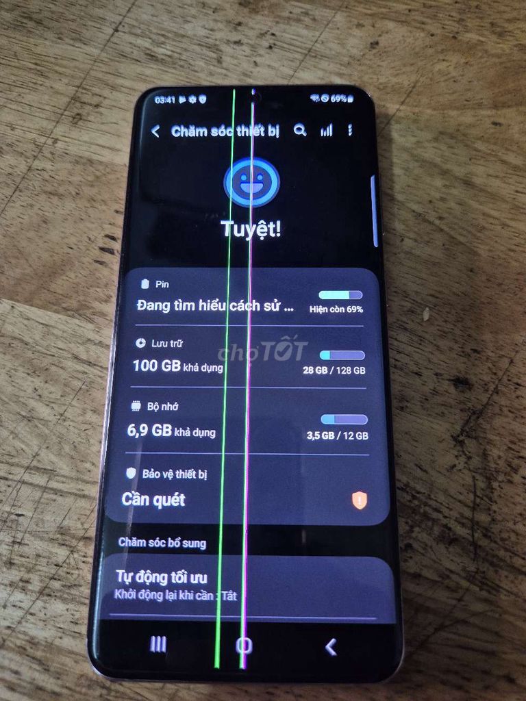 Samsung Galaxy S20 128GB Tím Hỏng màn hình. Mua bán Điện thoại tại Huyện Đắk R'Lấp Đắk Nông được đăng bởi Công Danh hình 1