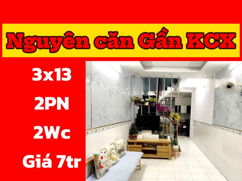 ❇️❇️❇️NHÀ CHO THUÊ 2 PN SÁT KCX TÂN THUẬN QUẬN 7❇️❇️❇️