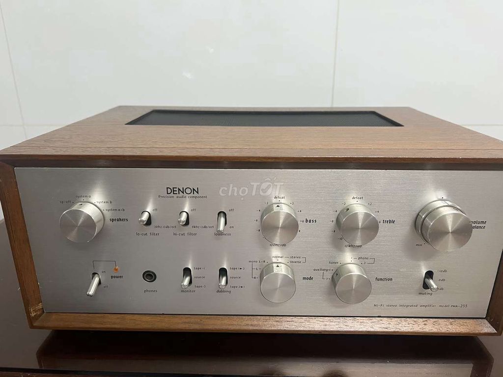 Ampli Denon PMA-255. Mua bán Tivi, Âm thanh tại Huyện Bình Chánh Tp Hồ Chí Minh được đăng bởi mê âm thanh xưa cũ  hình 1