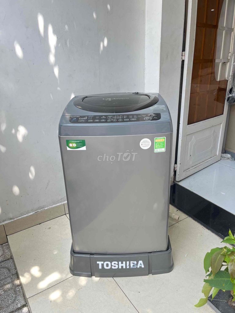 Thanh lý máy giặt toshiba 9kg, gặt êm, vắt khô 🤩🤩