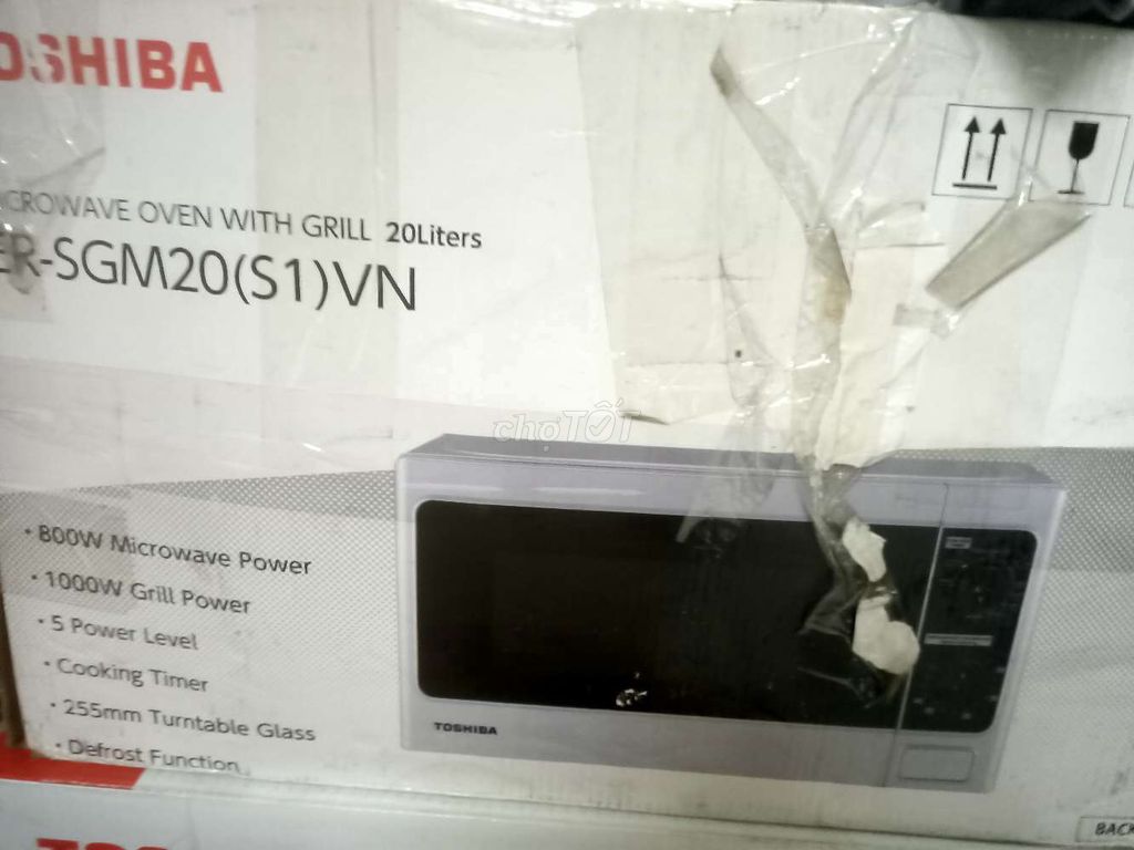 Lò vi sóng Toshiba ER-SGM20(S1)VN 20 lít Thái Lan. Mua bán Bếp, lò, đồ điện nhà bếp tại Quận 7 Tp Hồ Chí Minh được đăng bởi a tuan hình 1