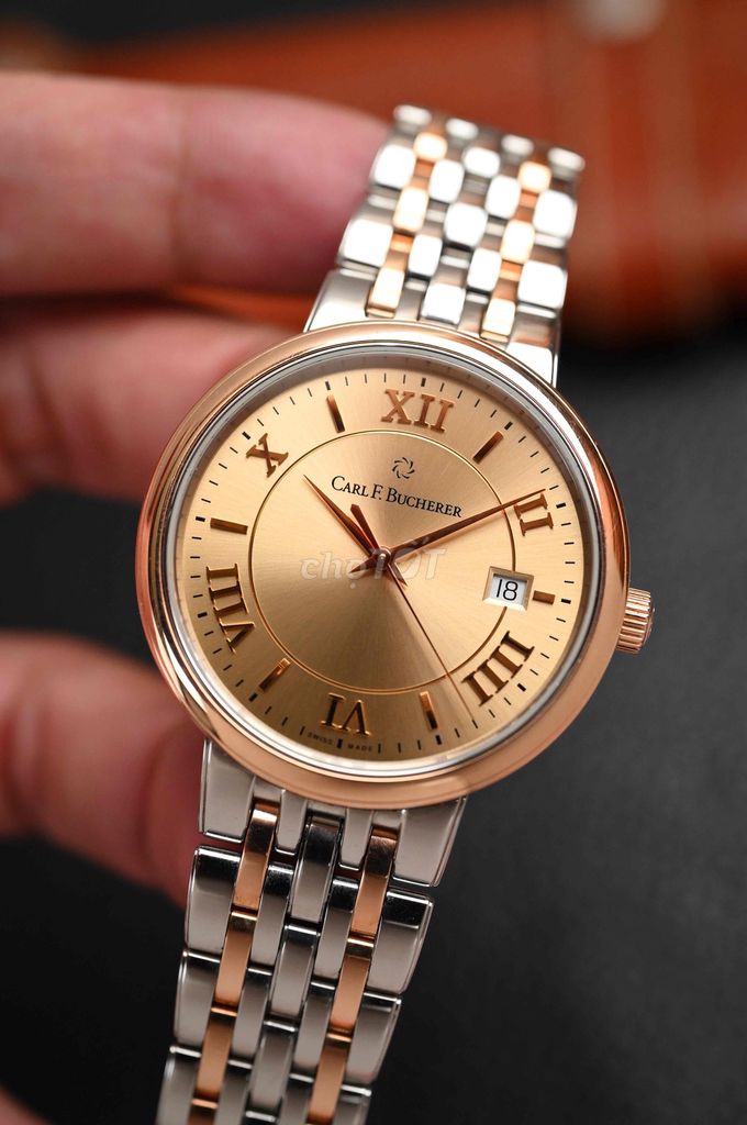 Carl F. Bucherer Demi Vàng Hồng 18K 39mm. Mua bán Đồng hồ tại Quận 11 Tp Hồ Chí Minh được đăng bởi VĂN THÀNH TÍNH AUTHENTICWATCH hình 1