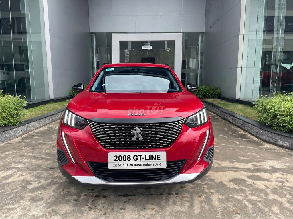 Пежо 2008 GT-Line 2023 Красный 22 000 км