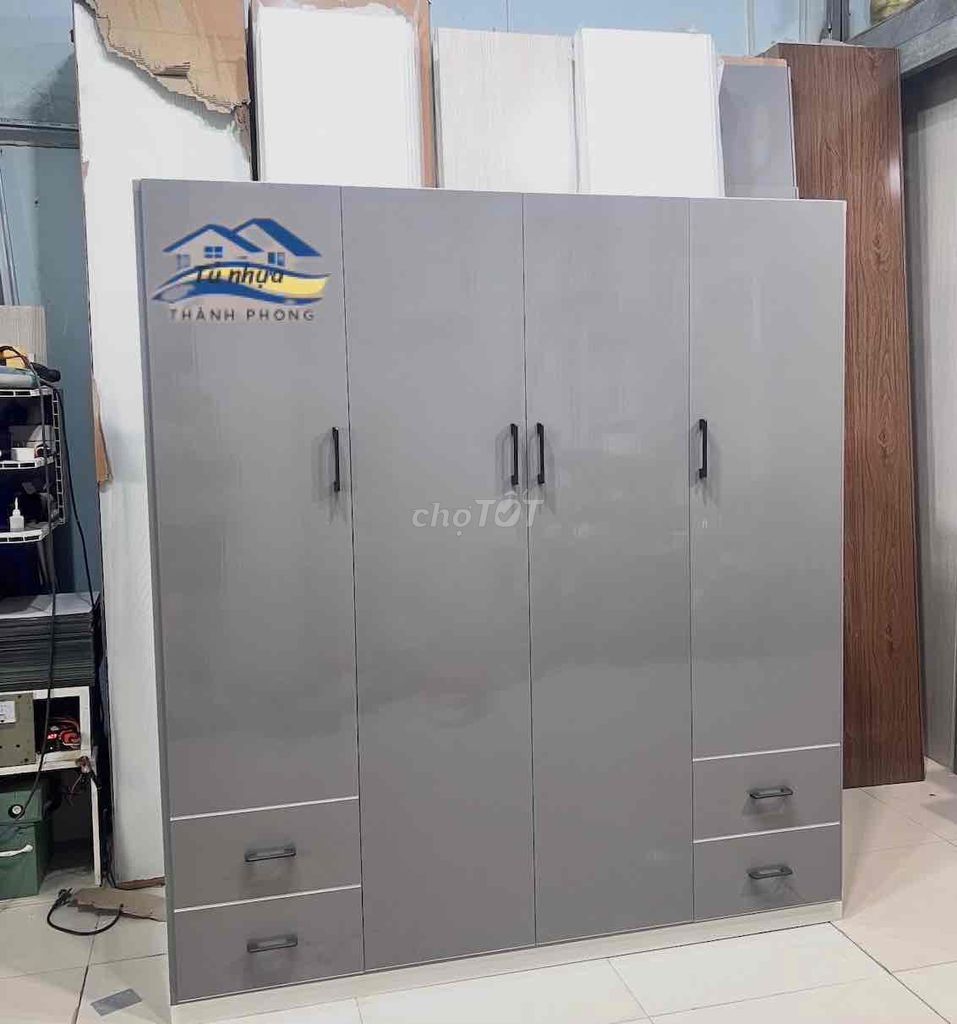 Tủ quần áo// Tủ quần áo 4 cánh. Mua bán Tủ, kệ gia đình tại Thành phố Thủ Đức Tp Hồ Chí Minh được đăng bởi Ngọc Lan hình 1