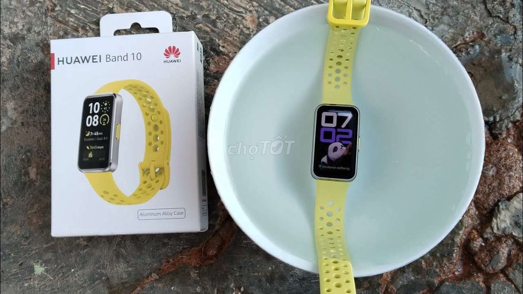 Huawei Band 10 Vàng Hợp kim nhôm. Mua bán Thiết bị đeo thông minh tại Quận 1 Tp Hồ Chí Minh được đăng bởi Si 2hand HCM  hình 1