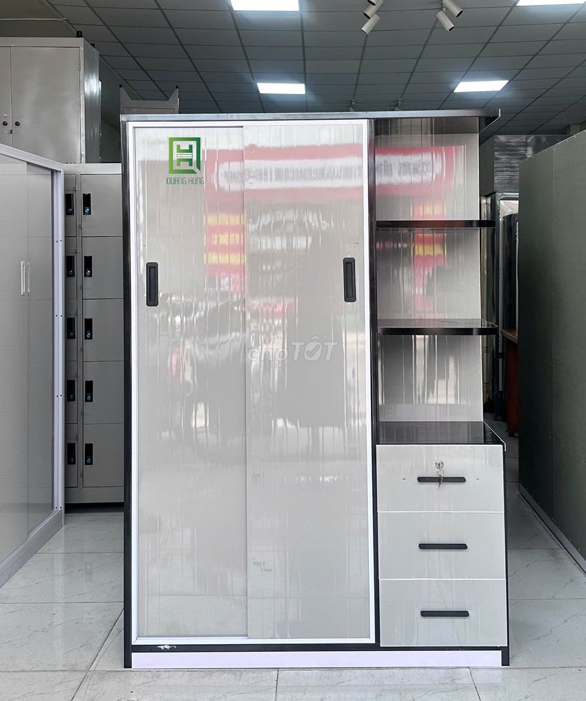 Tủ nhựa Đài Loan cửa lùa có kệ - Tủ nhựa Đài Loan. Mua bán Tủ, kệ gia đình tại Thành phố Biên Hòa Đồng Nai được đăng bởi LÊ VĂN HÙNG hình 1