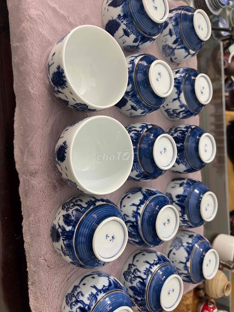 Chén trà men Lam Nhật Bản. Mua bán Dụng cụ nhà bếp tại Huyện Thanh Liêm Hà Nam được đăng bởi Phạm Tuấn Dũng hình 1