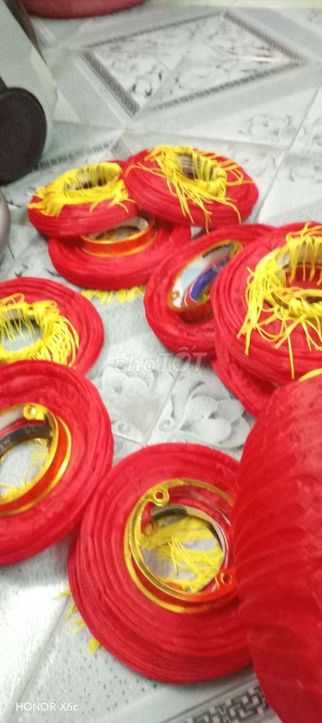 Đèn lồng giấy Đỏ gấp gọn. Mua bán Sở thích khác tại Quận 8 Tp Hồ Chí Minh được đăng bởi shop poony house hình 1