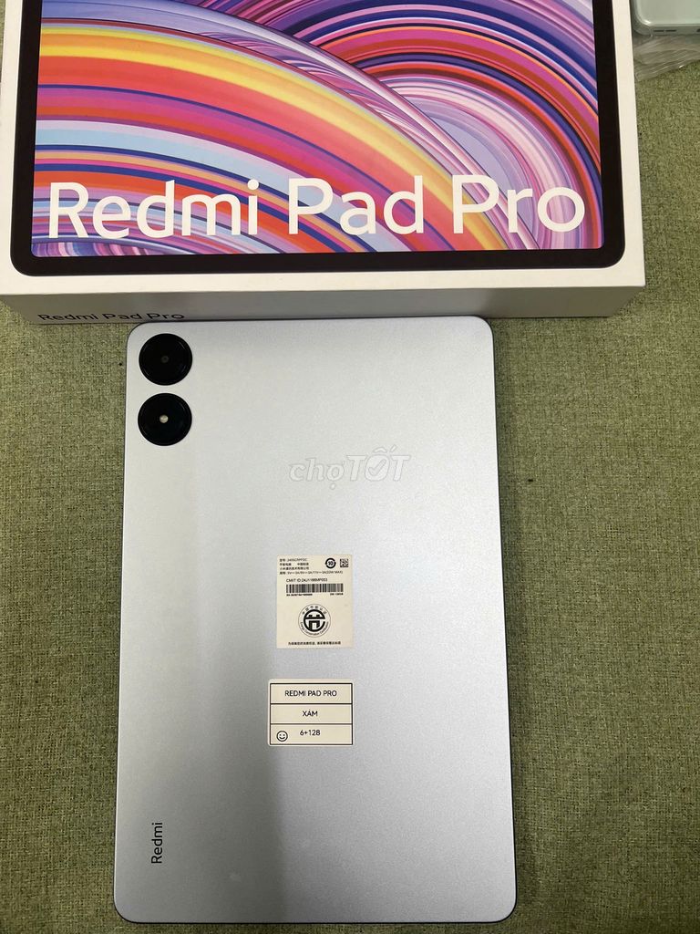 Redmi Pad Pro 6/128 Fulbox sạc hộp TRẢ GÓP - COD