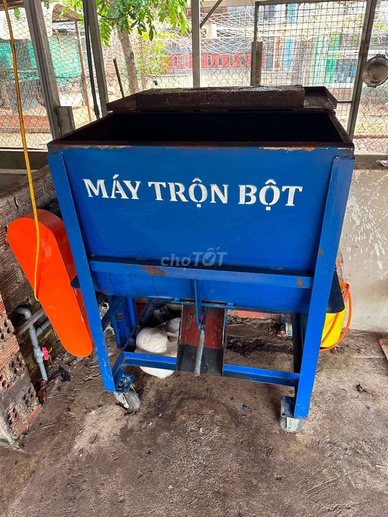 Máy trộn thức ăn Bình Quân MT50 Xanh dương. Mua bán Đồ chuyên dụng, Giống nuôi trồng tại Thành phố Thuận An Bình Dương được đăng bởi Kiệt hình 1
