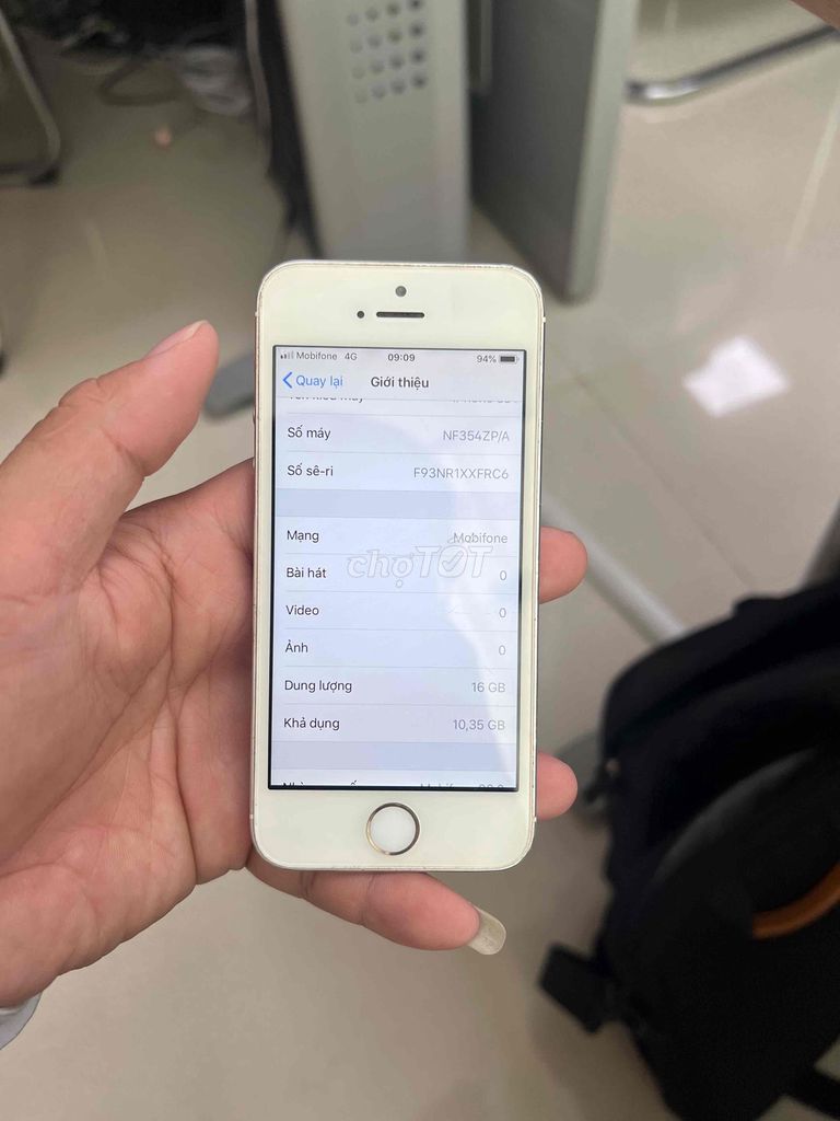 iPhone 5s 16gb. Mua bán Điện thoại tại Thành phố Long Xuyên An Giang được đăng bởi Windy hình 1