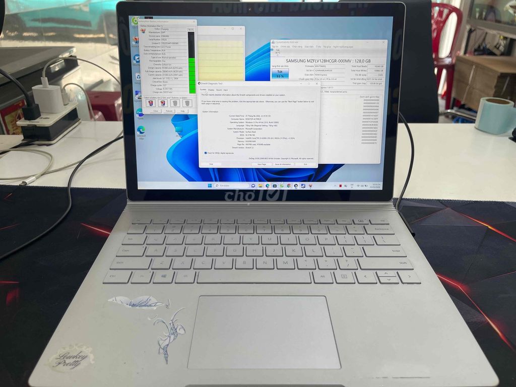 Microsoft Surface Book i5-6/8GB/128GB Màn 3K. Mua bán Laptop tại Quận Gò Vấp Tp Hồ Chí Minh được đăng bởi Chí Hướng Group  hình 1