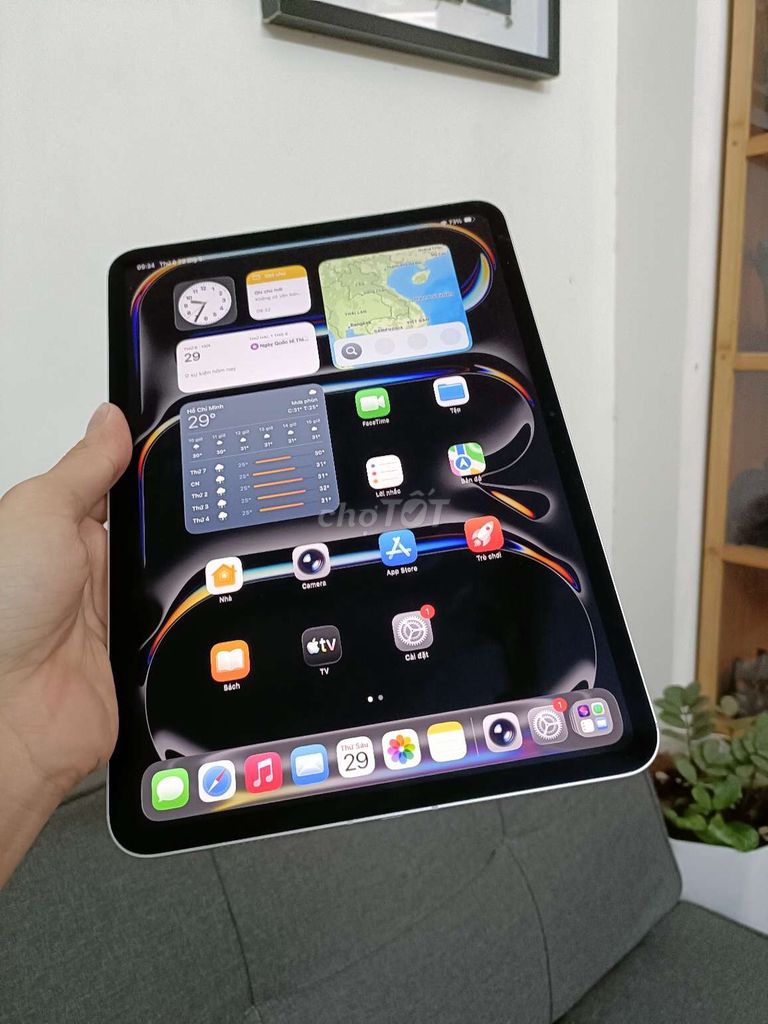 iPad Pro M4 11 inch 256GB bản 5G new Body . Mua bán Máy tính bảng tại Quận Thanh Khê Đà Nẵng được đăng bởi TT PHONE hình 1