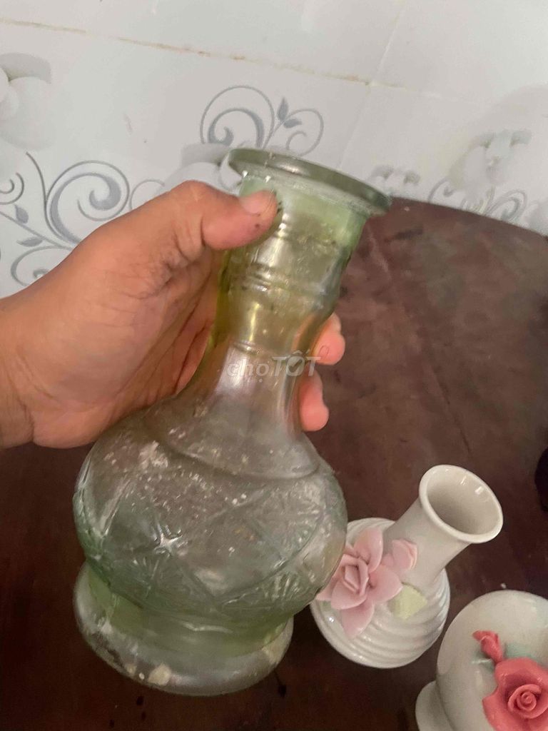 Lọ hoa Thủy tinh Gốm sứ. Mua bán Cây cảnh, đồ trang trí tại Quận 8 Tp Hồ Chí Minh được đăng bởi Huynh tiền  hình 1