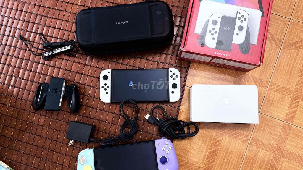 Nintendo Switch OLED 128GB Trắng. Mua bán Thiết bị chơi game tại Quận Cầu Giấy Hà Nội được đăng bởi Mai Hoàng An hình 1