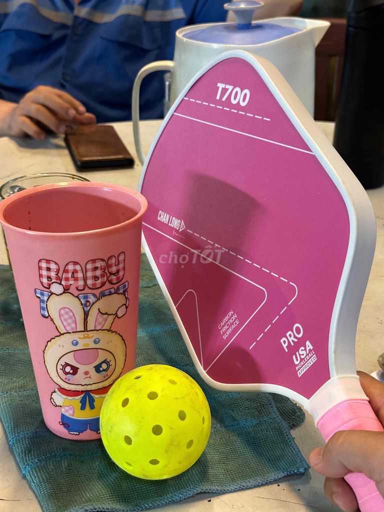 Vợt Pickleball ChanLong T700 Hồng
