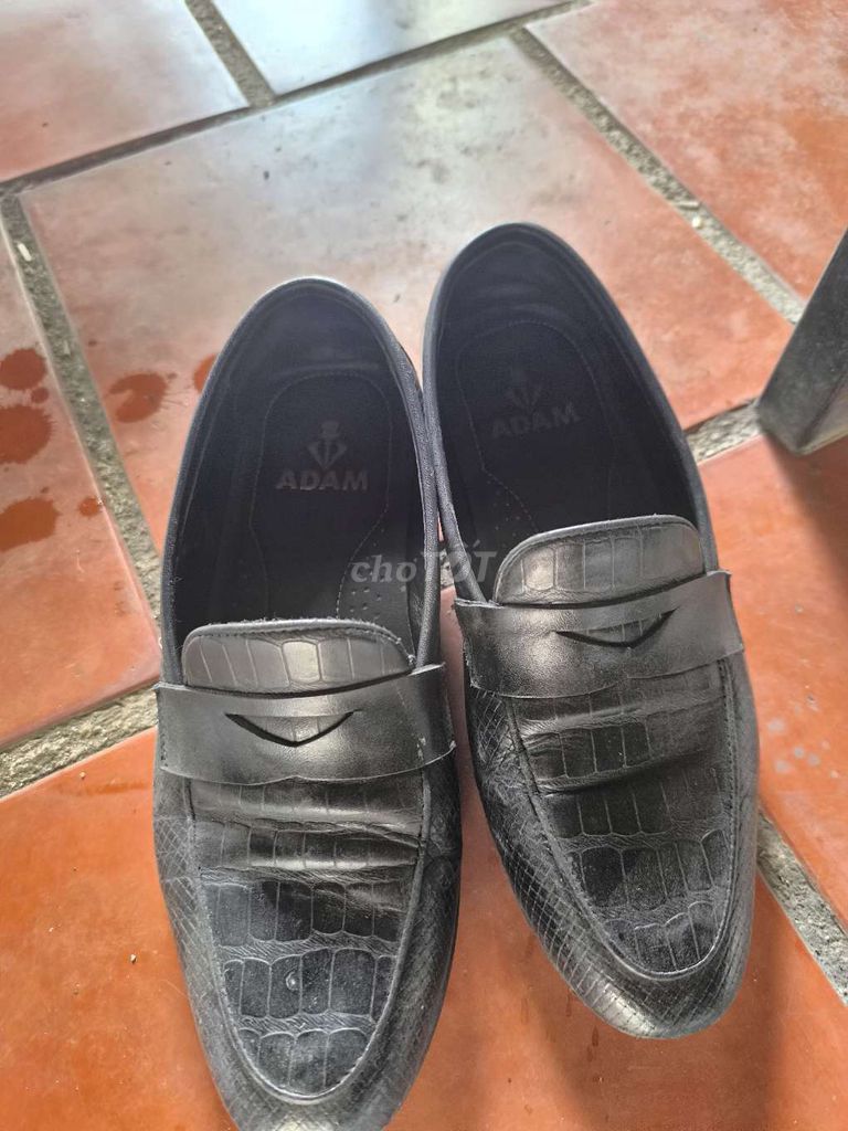 Giày lười Adam Nam Da Đen. Mua bán Giày dép tại Thành phố Bà Rịa Bà Rịa - Vũng Tàu được đăng bởi Anh ba báo hình 1