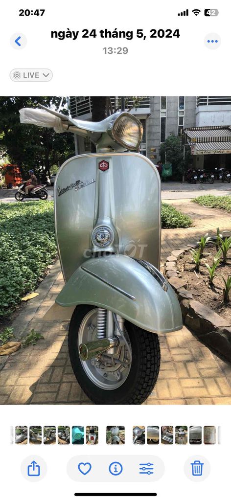 Bán 1 Vespa Super 150cc VBC.. Mua bán Xe máy tại Quận 8 Tp Hồ Chí Minh được đăng bởi Hùng Trần hình 4