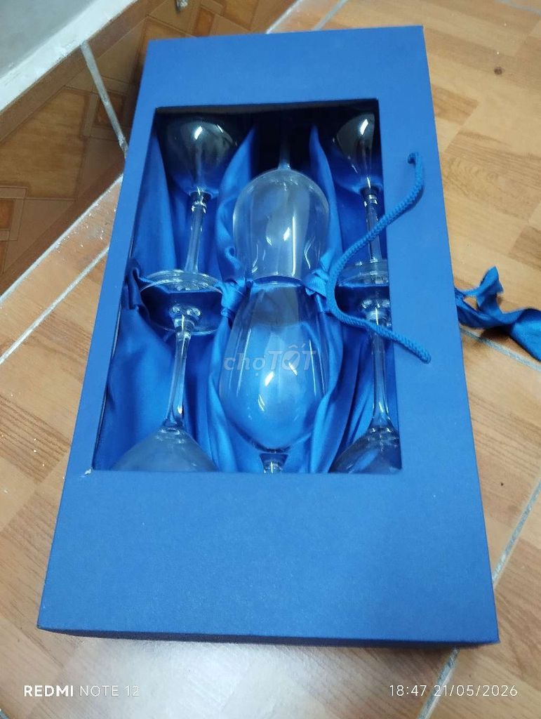 Bộ ly thủy tinh 6 ly Mới. Mua bán Dụng cụ nhà bếp tại Quận Thanh Xuân Hà Nội được đăng bởi Đức Minh hình 1