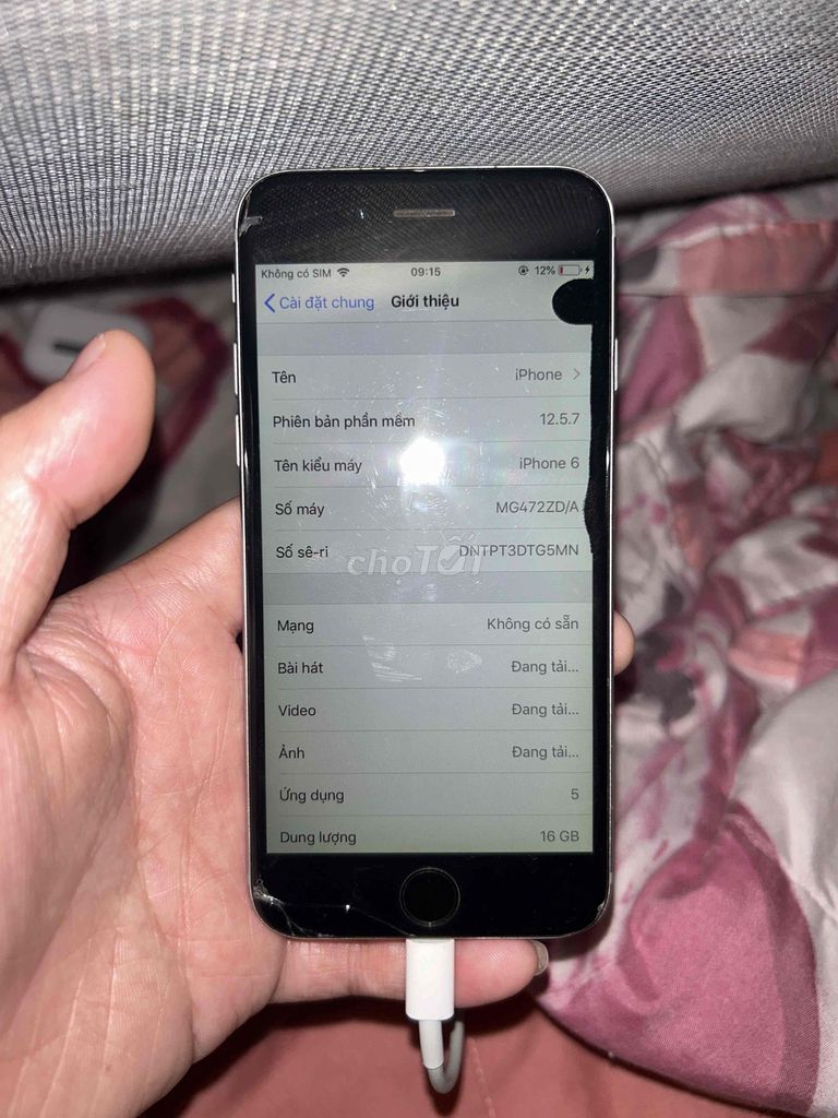 Iphone 6 xám. Mua bán Điện thoại tại Thành phố Thủ Đức Tp Hồ Chí Minh được đăng bởi Hoàng Khanh hình 1