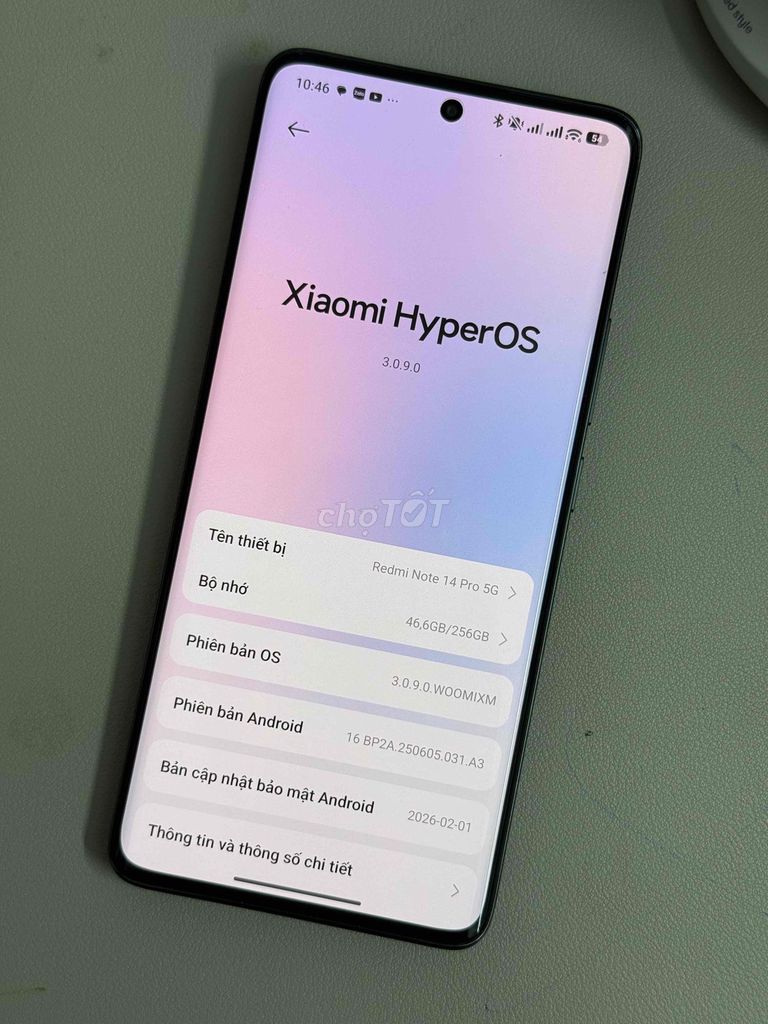 Xiaomi Redmi Note 14 Pro 5G chính hãng còn bh 2027. Mua bán Điện thoại tại Quận Bình Tân Tp Hồ Chí Minh được đăng bởi Long hình 1