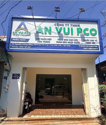 : Công ty TNHH An Vui PCO - Chuyên kinh doanh thuốc BVTV, phân bón nhập khẩu, phân bón cao cấp. logo