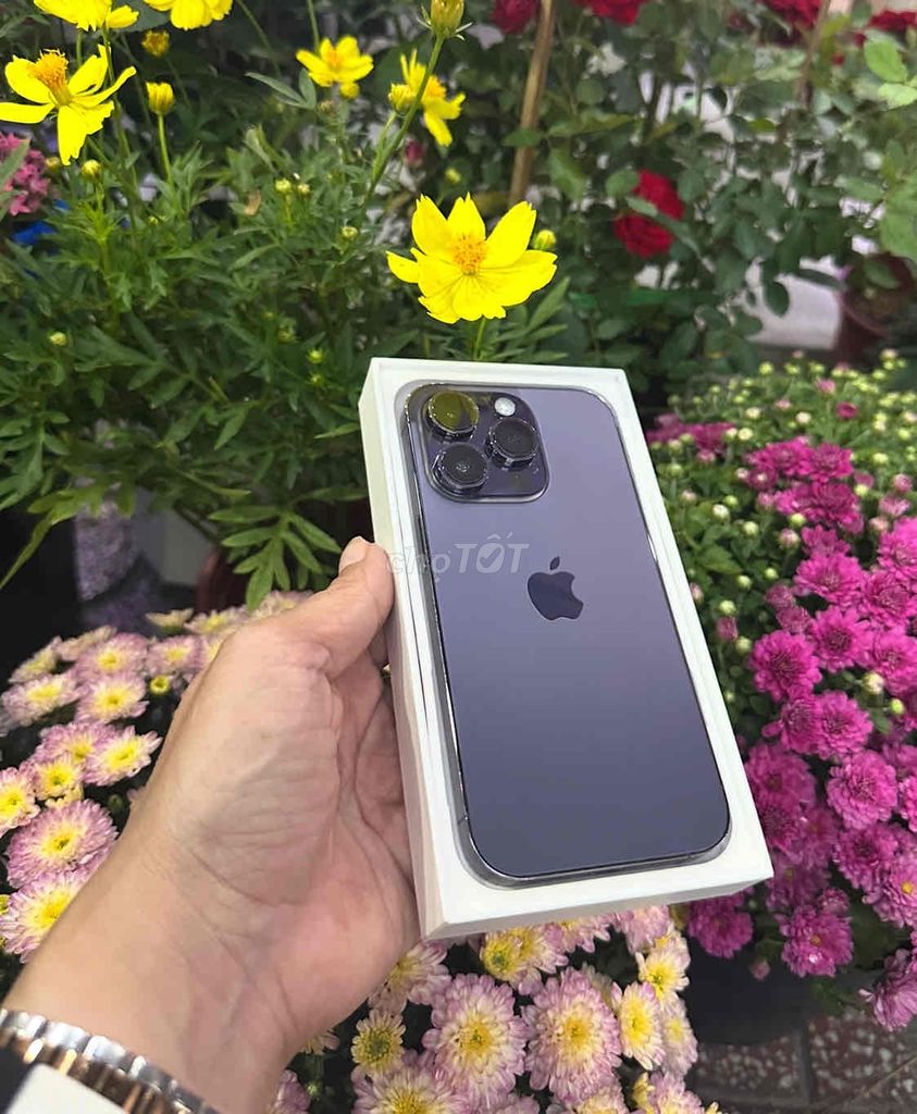 Apple iPhone 14 Pro 512GB Tím. Mua bán Điện thoại tại Quận 3 Tp Hồ Chí Minh được đăng bởi Nam Á Mobile hình 1