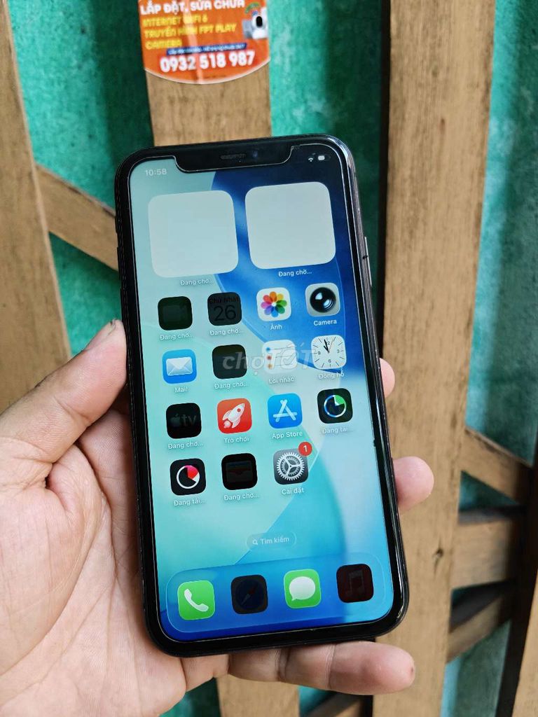 Apple iPhone 11 64GB Đen Màn zin. Mua bán Điện thoại tại Quận Liên Chiểu Đà Nẵng được đăng bởi Công Lực hình 1