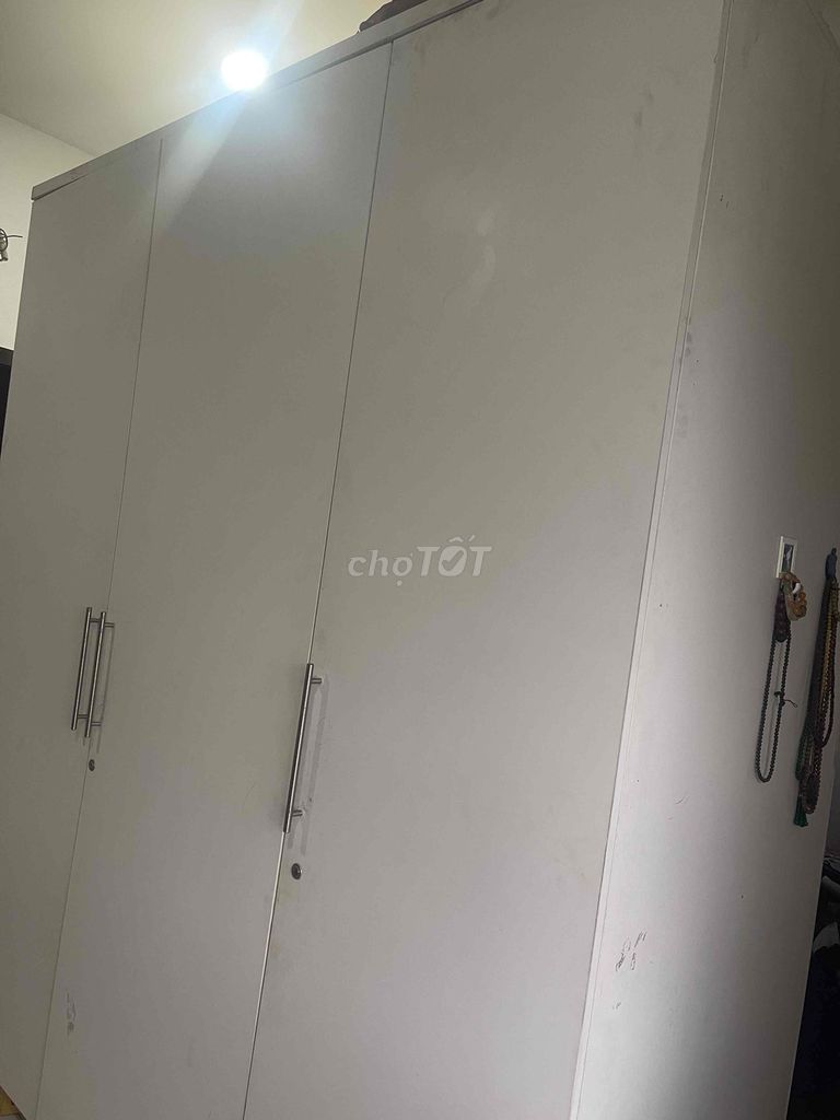 Tủ quần áo Gỗ Trắng Lớn. Mua bán Tủ, kệ gia đình tại Quận 12 Tp Hồ Chí Minh được đăng bởi Đình Huy hình 1