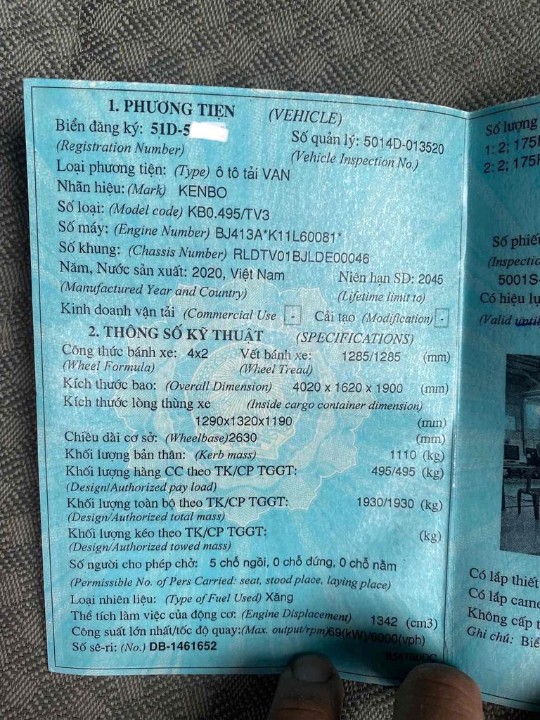 2021 - 65000 km. Mua bán Ô tô tại Quận Bình Tân Tp Hồ Chí Minh được đăng bởi Thien Tuong hình 7