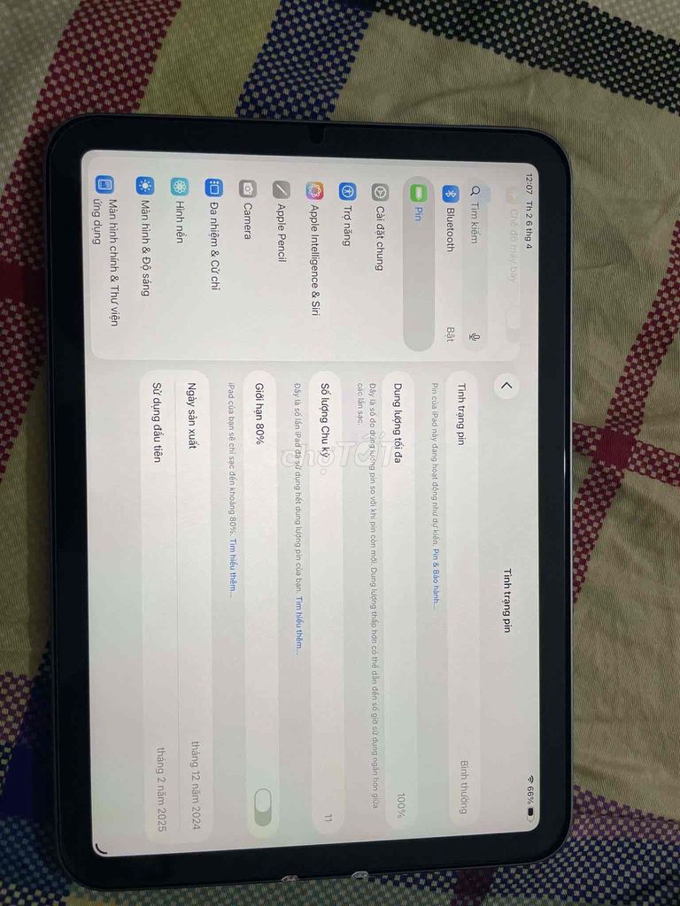 Bán or Giao Lưu GL Ipad Mini 7 wifi 128. Mua bán Máy tính bảng tại Quận Hà Đông Hà Nội được đăng bởi Tuyền Nguyễn hình 1